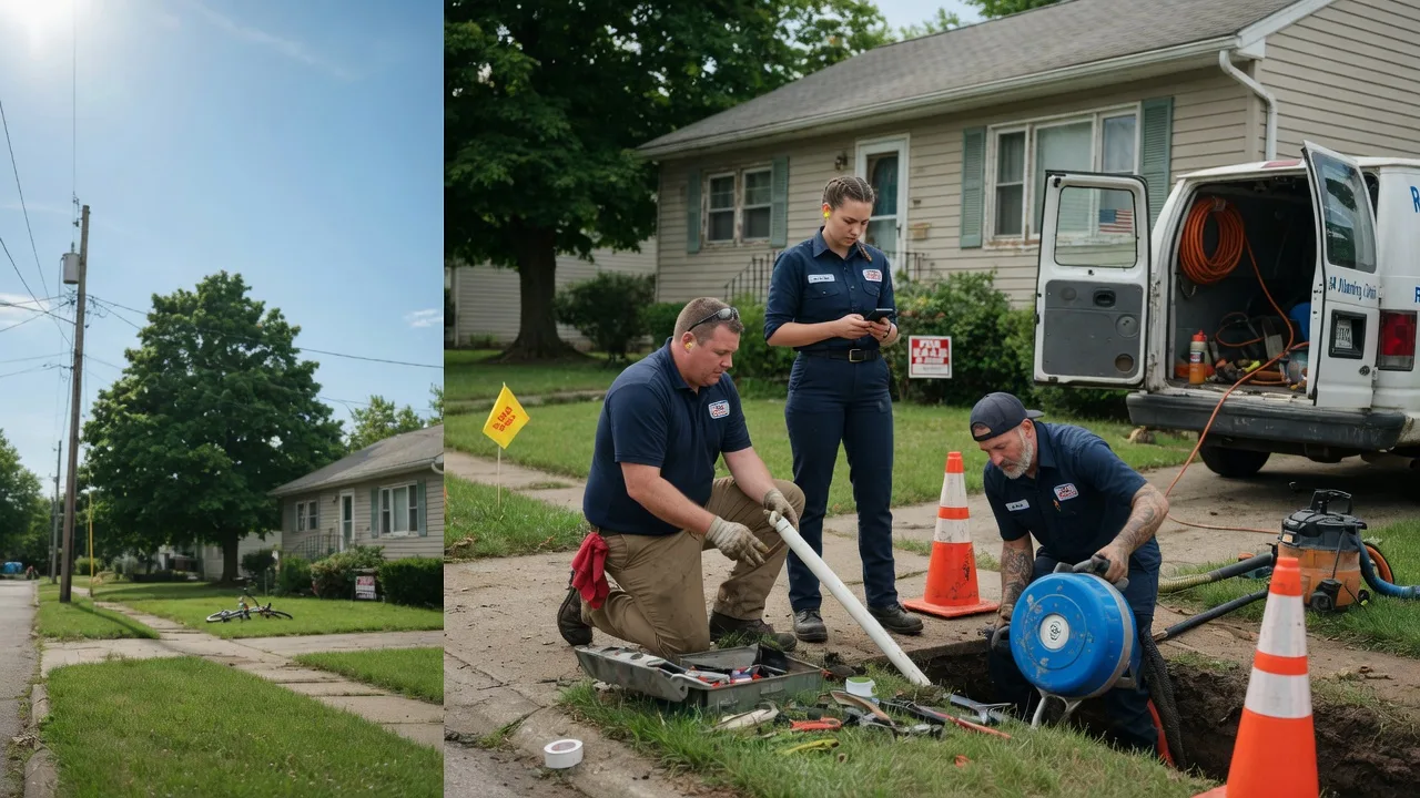 Sewer Line Repair in Deerfield, IL near me